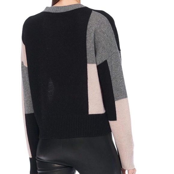 360 Cashmere Colorblock Cashmere Sweater - Picture 6 of 6